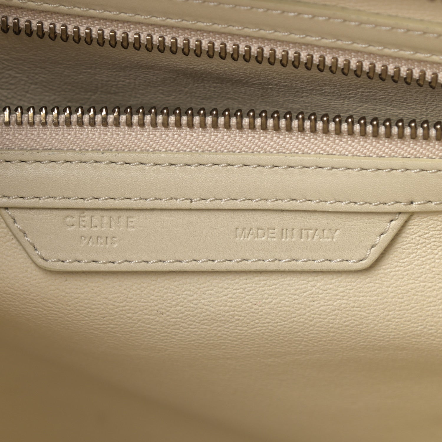 Celine Smooth Calfskin Mini Tri-Color Luggage White 6 of 17