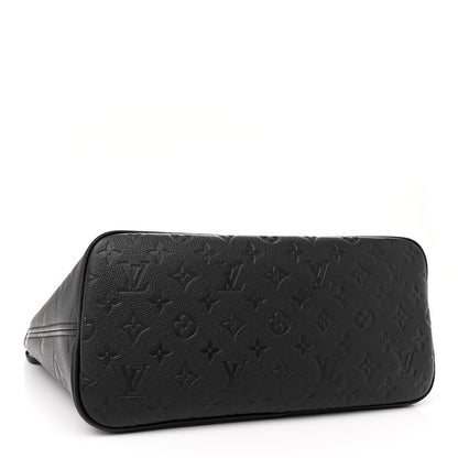 Louis Vuitton Empreinte Monogram Giant Neverfull MM Black 5 of 11