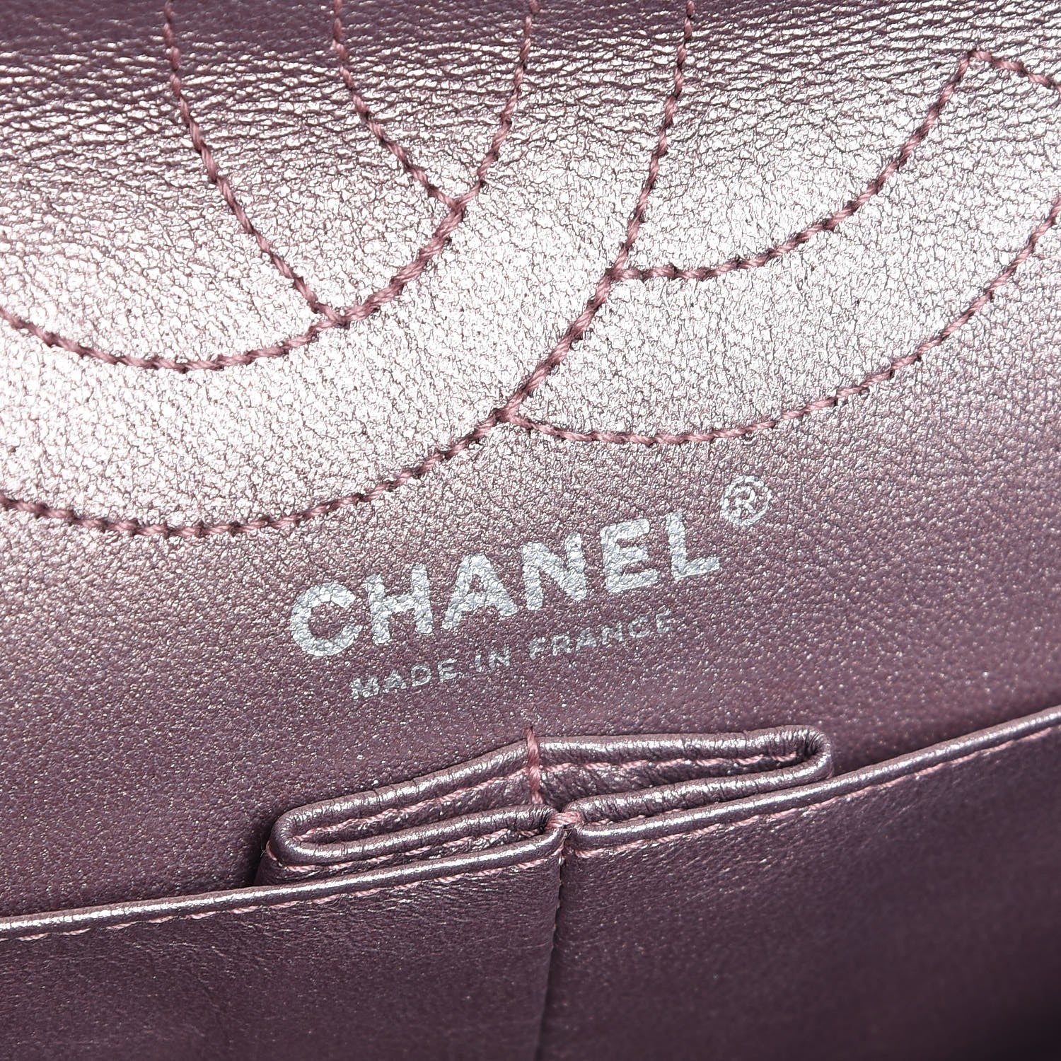Chanel Metallic Aged Calfskin Quilted 2.55 Reissue 226 Flap Light Purple 7 of 8