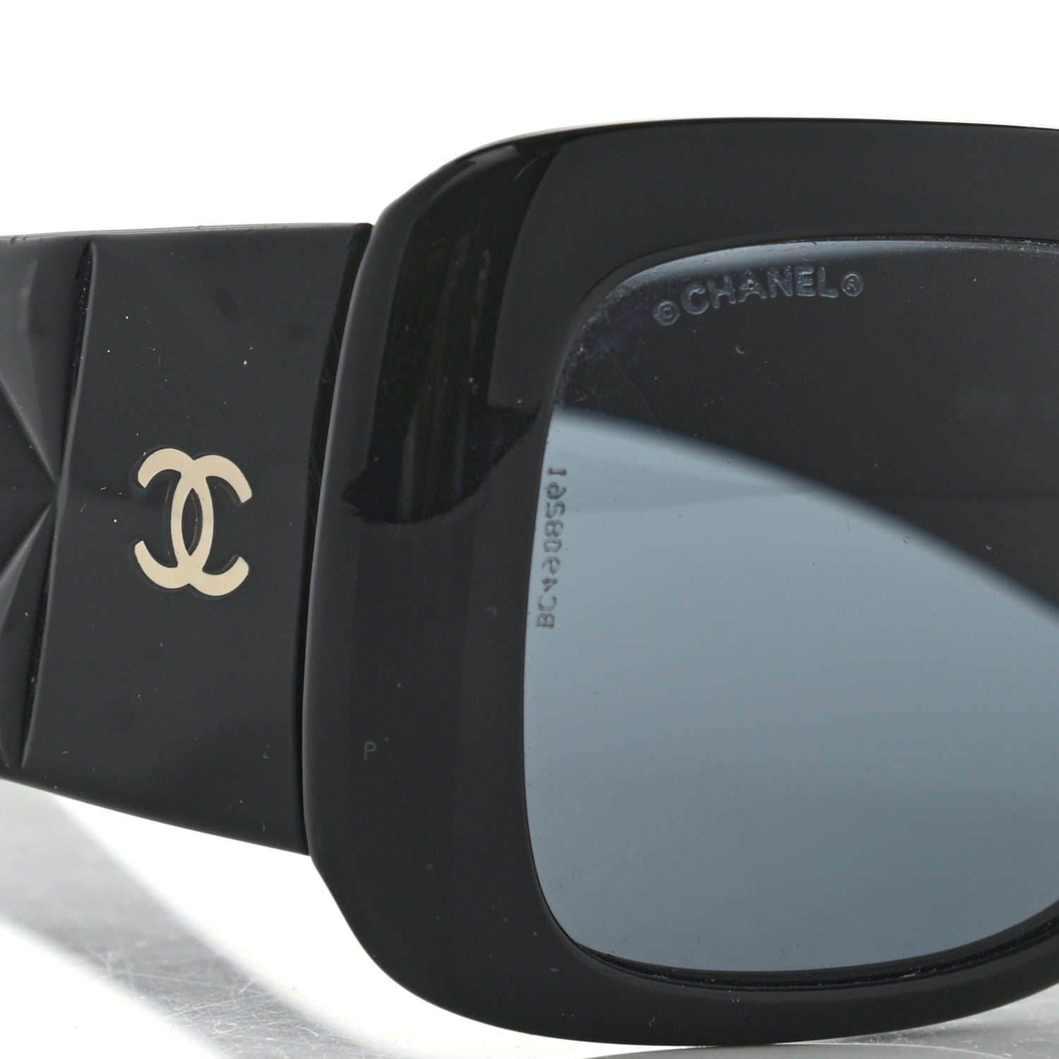 Chanel Acetate Quilted Sunglasses 5019 Black 8 of 8