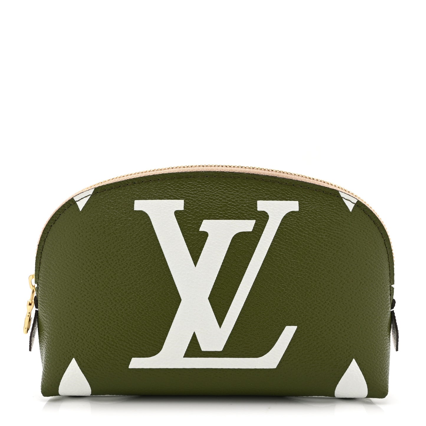 Monogram Giant Cosmetic Pouch Kaki