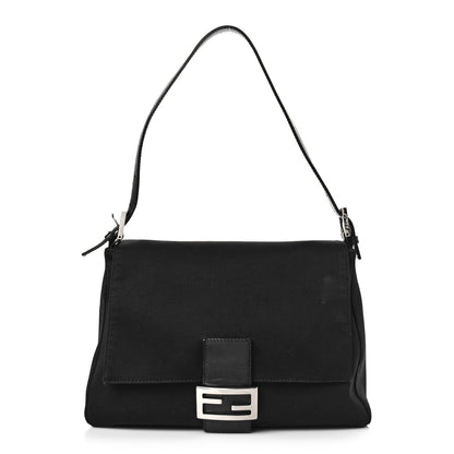 Fendi Neoprene Mama Baguette Black 1 of 9