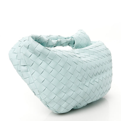 Bottega Veneta Nappa Intrecciato Teen Jodie Hobo Teal Washed 3 of 11