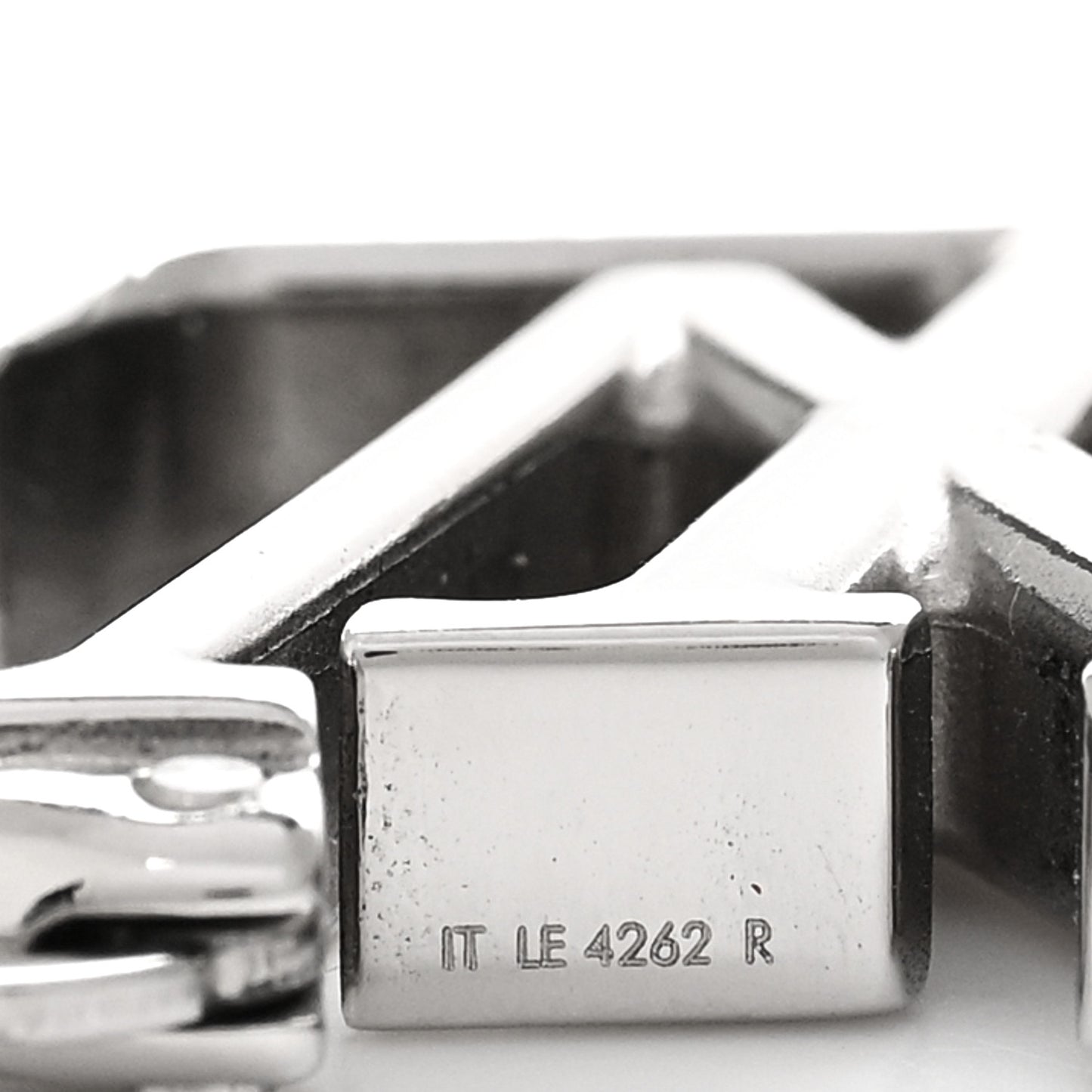 Palladium Small Louise Hoop Earrings Silver