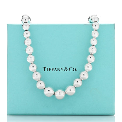 Tiffany Sterling Silver HardWear Graduated Ball Necklace 5 of 5