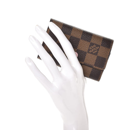Louis Vuitton Damier Ebene Multicles 6 Key Holder Rose Ballerine 2 of 9