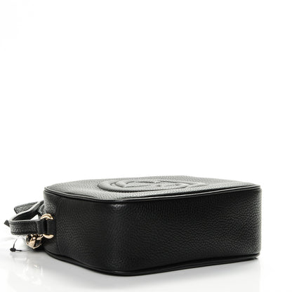 Gucci Pebbled Calfskin Small Soho Disco Bag Black 4 of 7