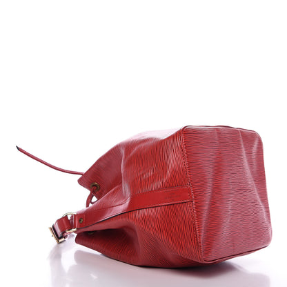 Louis Vuitton Epi Petit Noe Castillan Red 4 of 9