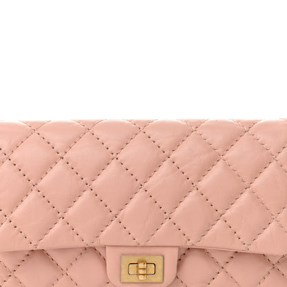 Chanel Aged Calfskin Quilted 2.55 Reissue Flap Belt Bag Pink 8 of 11