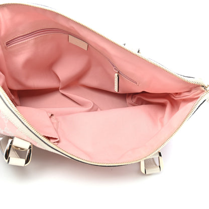 Gucci Monogram Medium Abbey Tote Pink 5 of 9