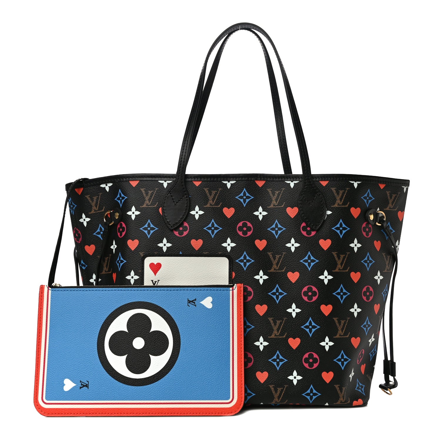 Louis Vuitton Game On Neverfull MM Black 1 of 9