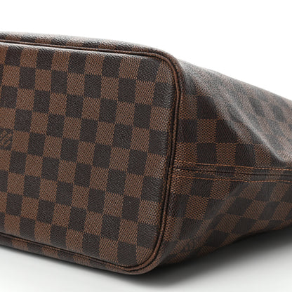 Louis Vuitton Damier Ebene Neo Neverfull MM Rose Ballerine 11 of 12