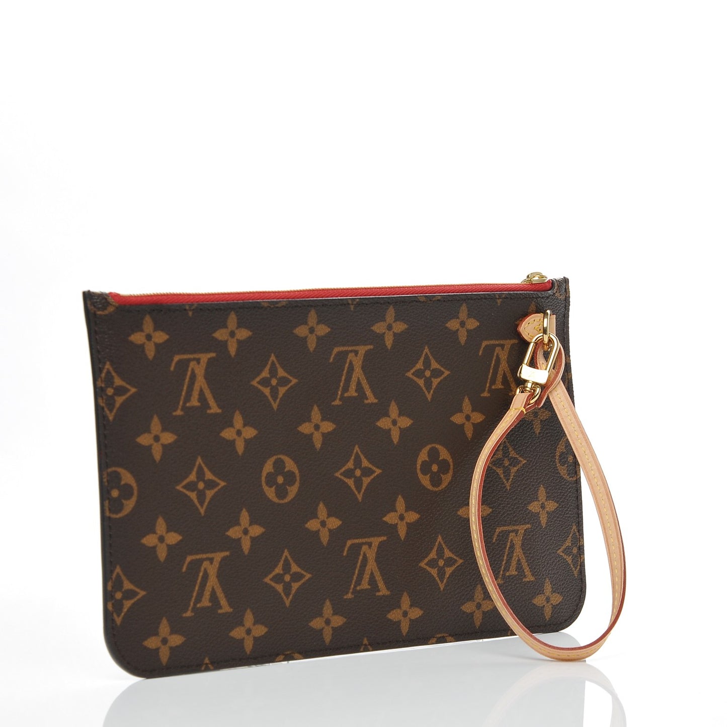 Monogram Neverfull MM GM Pochette Cherry