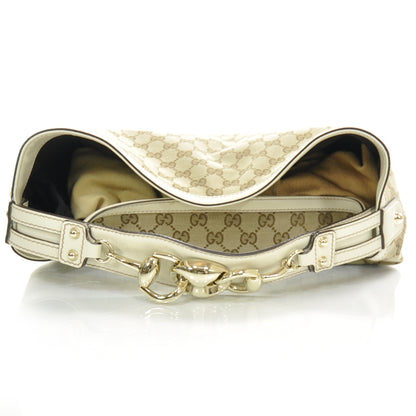 Gucci Monogram Wave Hobo Ivory 5 of 10