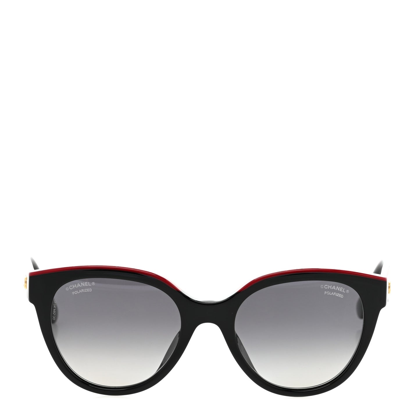 Acetate CC Butterfly Sunglasses 5414 Black Red