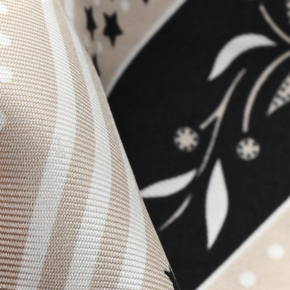 Hermes Silk Festival Des Amazones Twilly Grege Black White 4 of 4