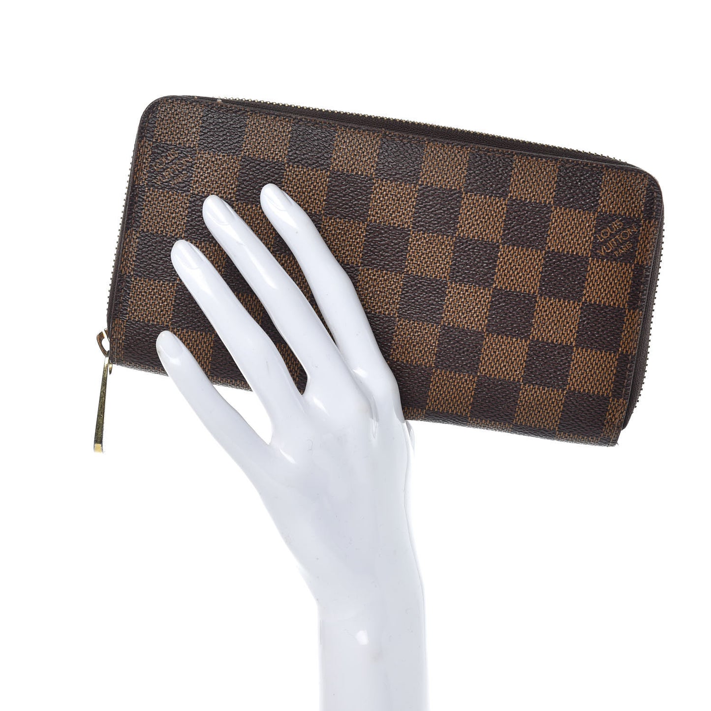 Damier Ebene Zippy Wallet