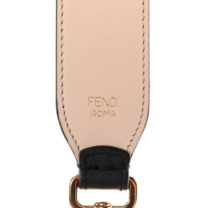 Fendi Vitello Century Nappa Lace Up Bow Strap You Blue Notte Plaster 4 of 5