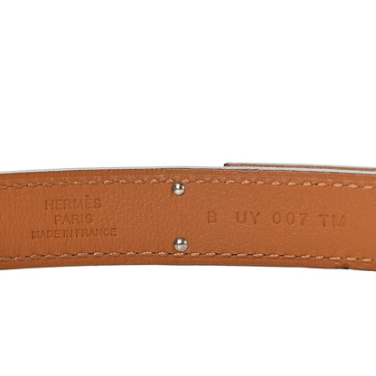 Hermes Epsom Kelly Belt Mauve Pale 3 of 4