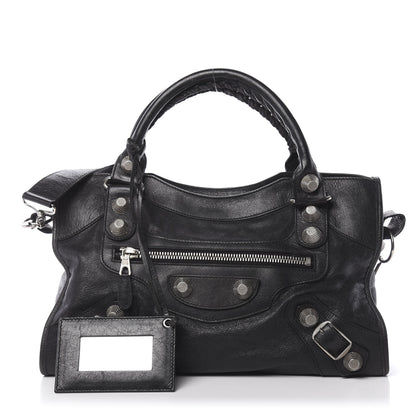 Balenciaga Agneau Giant 21 Silver Hardware City Black 1 of 12