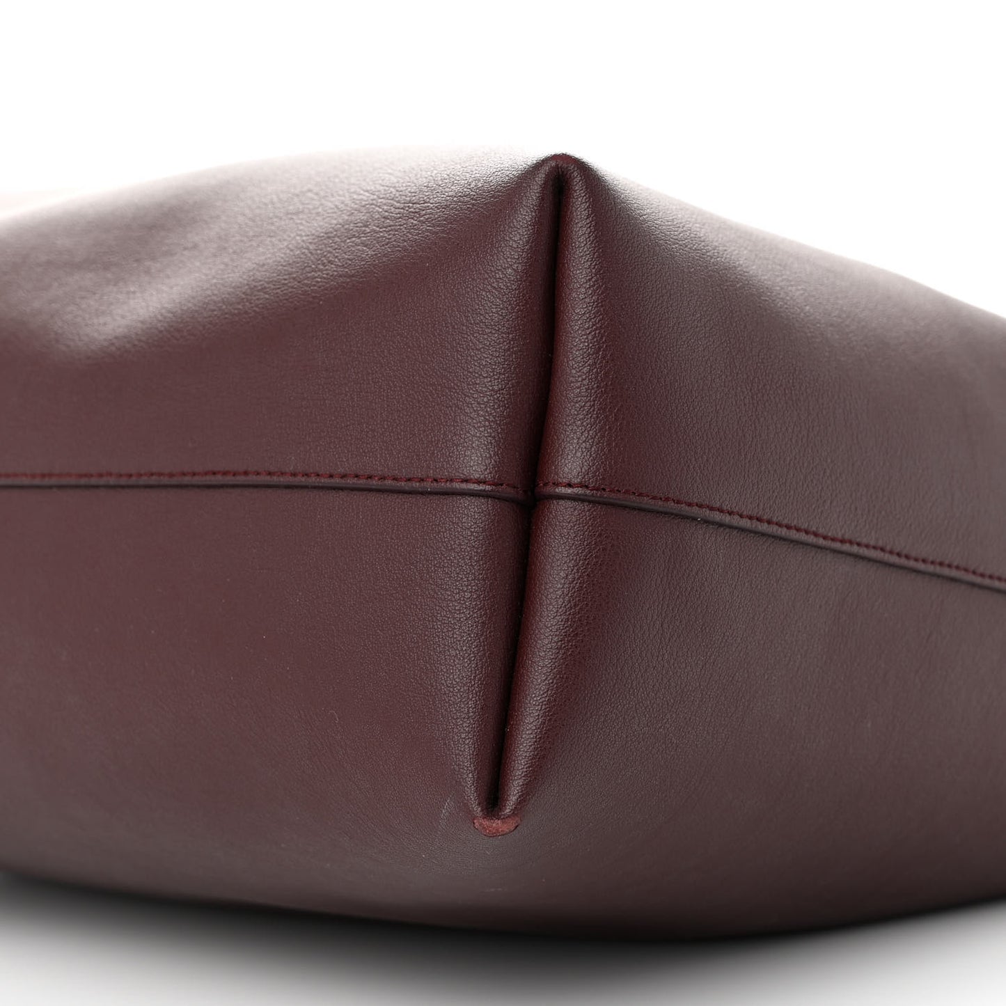 Calfskin Large Shopping Tote Old Brandy