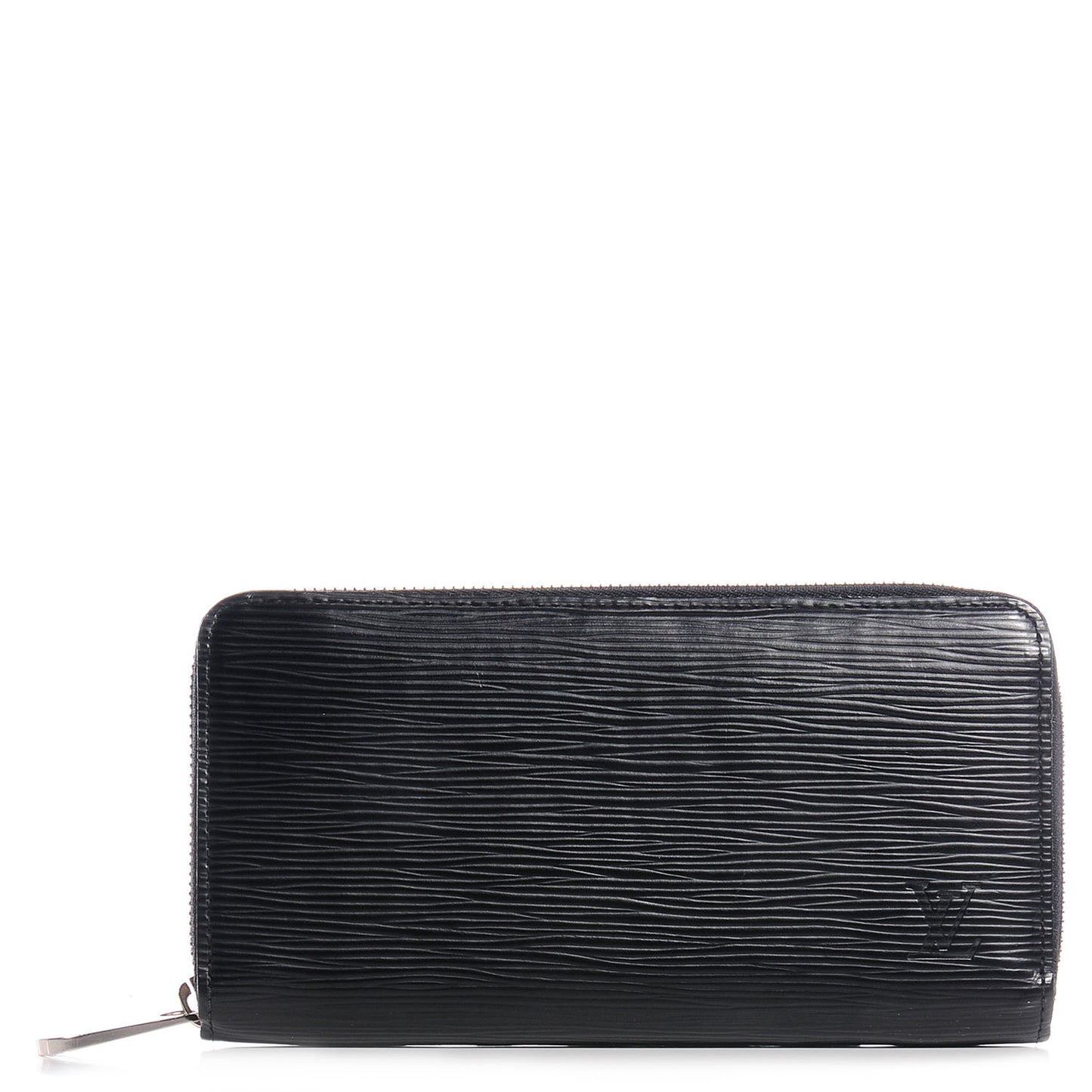Epi Leather Zippy Wallet Black