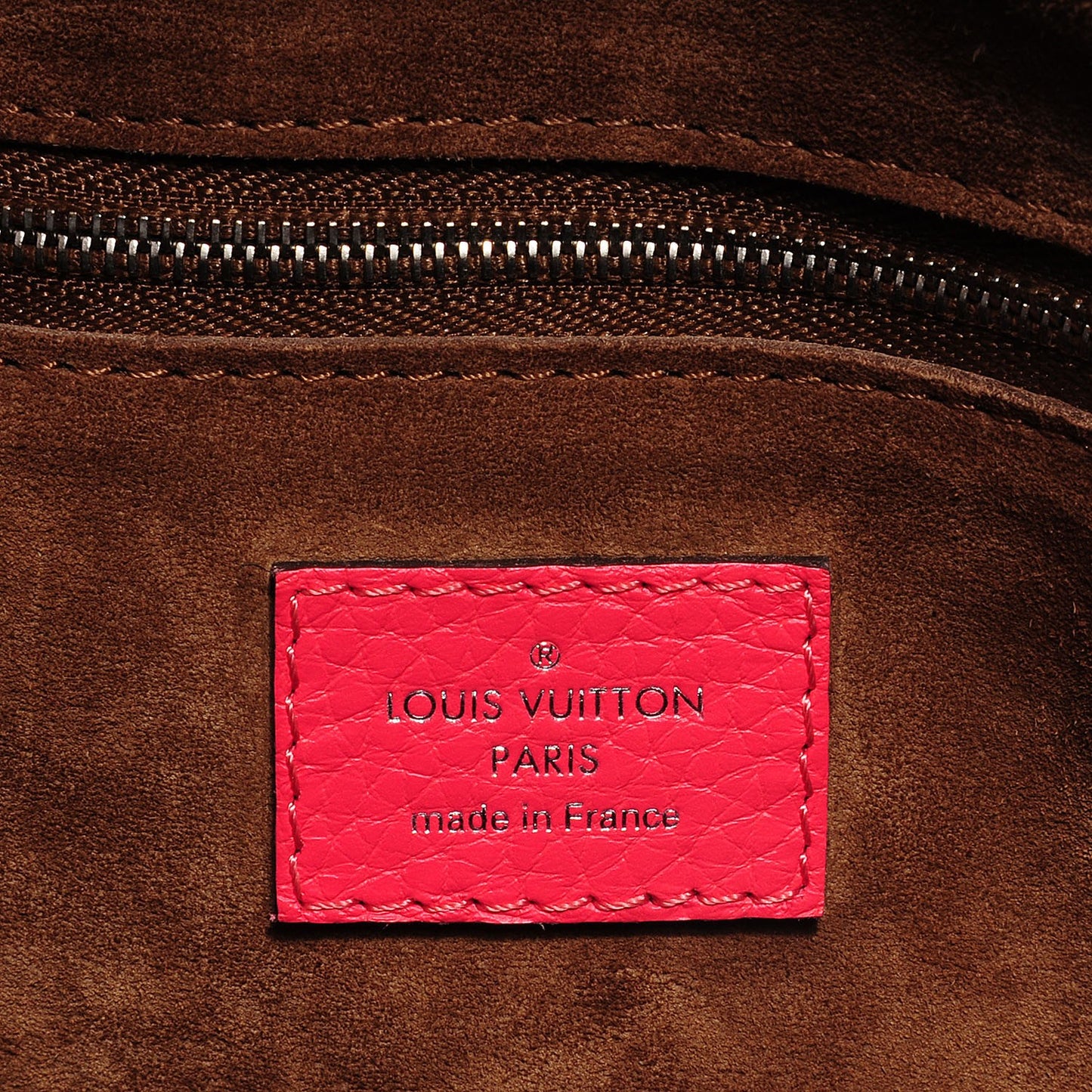 Cuir Taurillon Soft Lockit PM Rose Litchi
