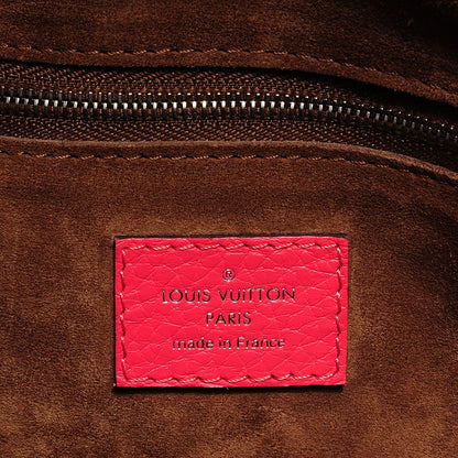 Louis Vuitton Cuir Taurillon Soft Lockit PM Rose Litchi 6 of 7