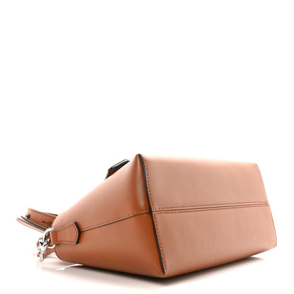 Fendi Vitello King Logo Embossed Medium By The Way Boston Bag Cuoio 4 of 10