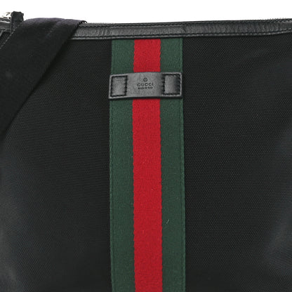 Gucci Techno Canvas Web Messenger Bag Black 9 of 12