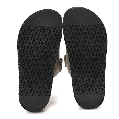 Hermes Calfskin Womens Chypre Sandals 36 Beige Mastic 6 of 10