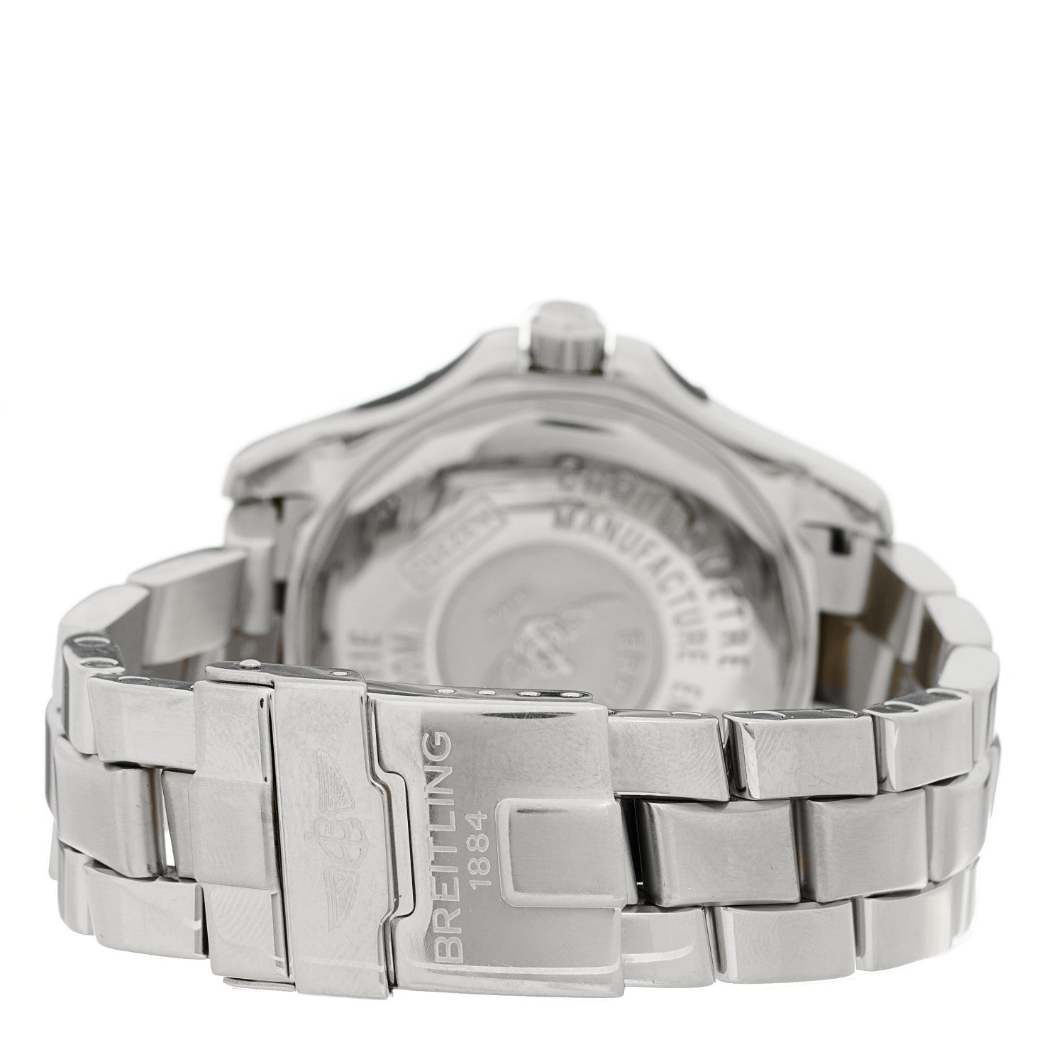 Breitling Stainless Steel 40.5mm Colt GMT Automatic Watch Silver A32350 3 of 5