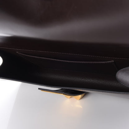 Hermes Box Medor 29 Clutch Chocolate 5 of 7