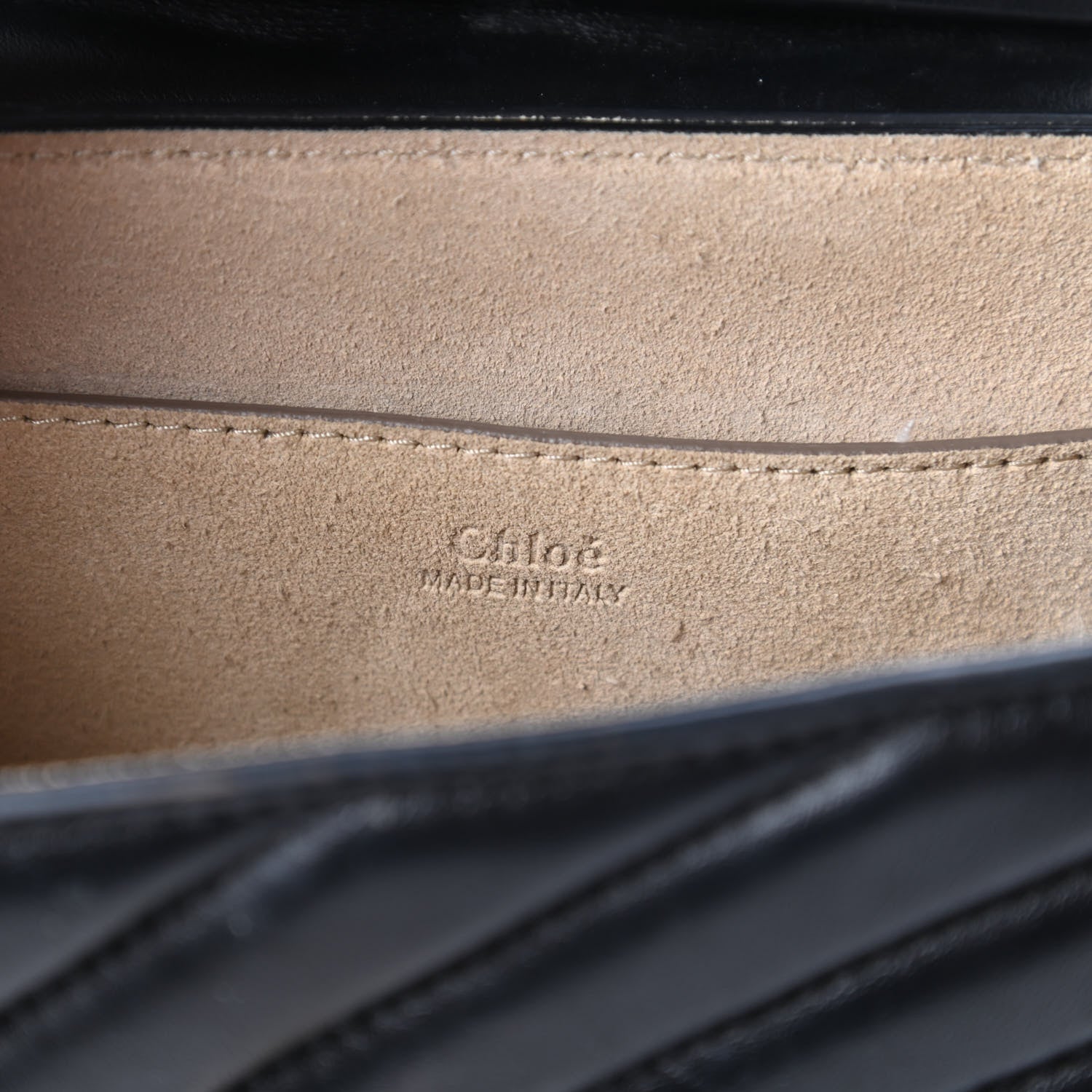 Chloe Calfskin Quilted Mini Drew Bijou Shoulder Bag Black 8 of 10