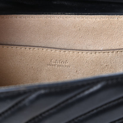 Chloe Calfskin Quilted Mini Drew Bijou Shoulder Bag Black 8 of 10