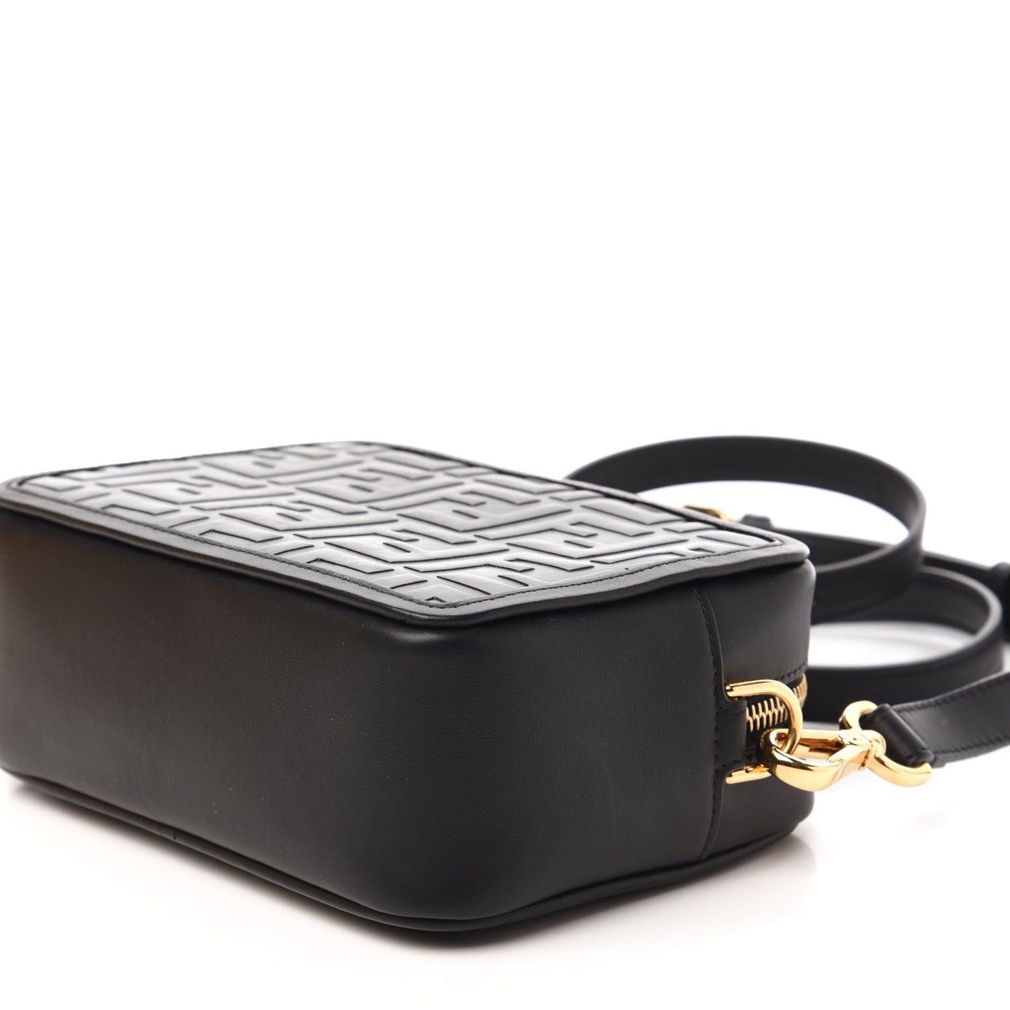 Vitello Century FF 1974 Embossed Mini Camera Case Black