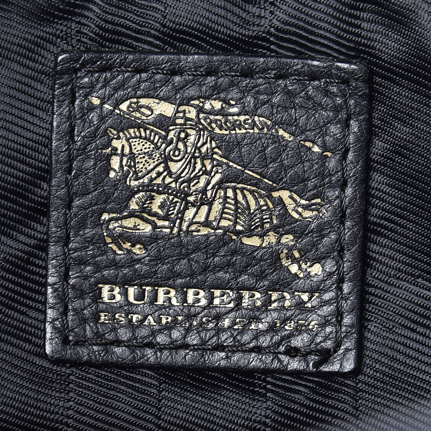 Burberry House Check Quilted Tote Black 8 of 16