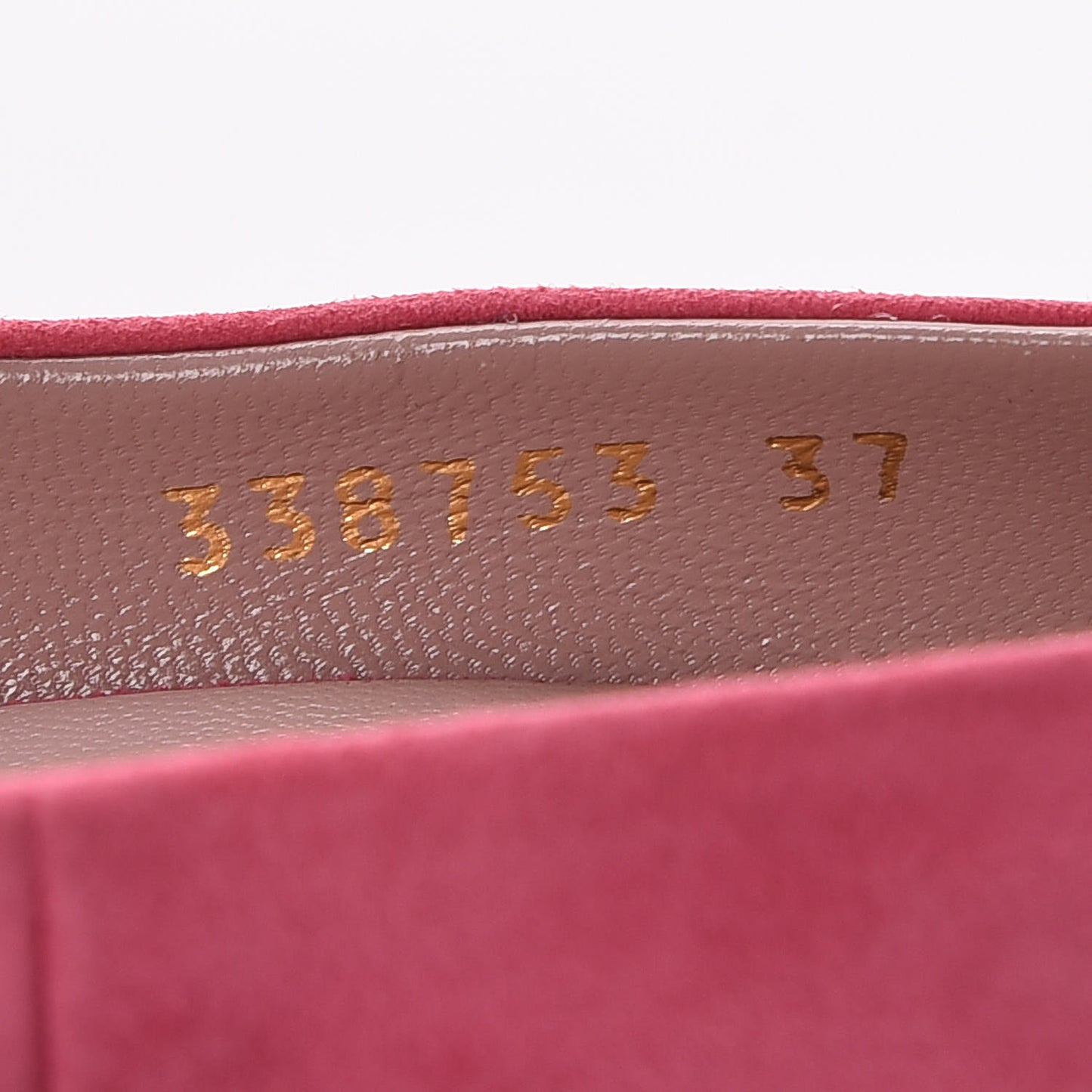 Suede Dahlia Bamboo Pumps 37 Pink
