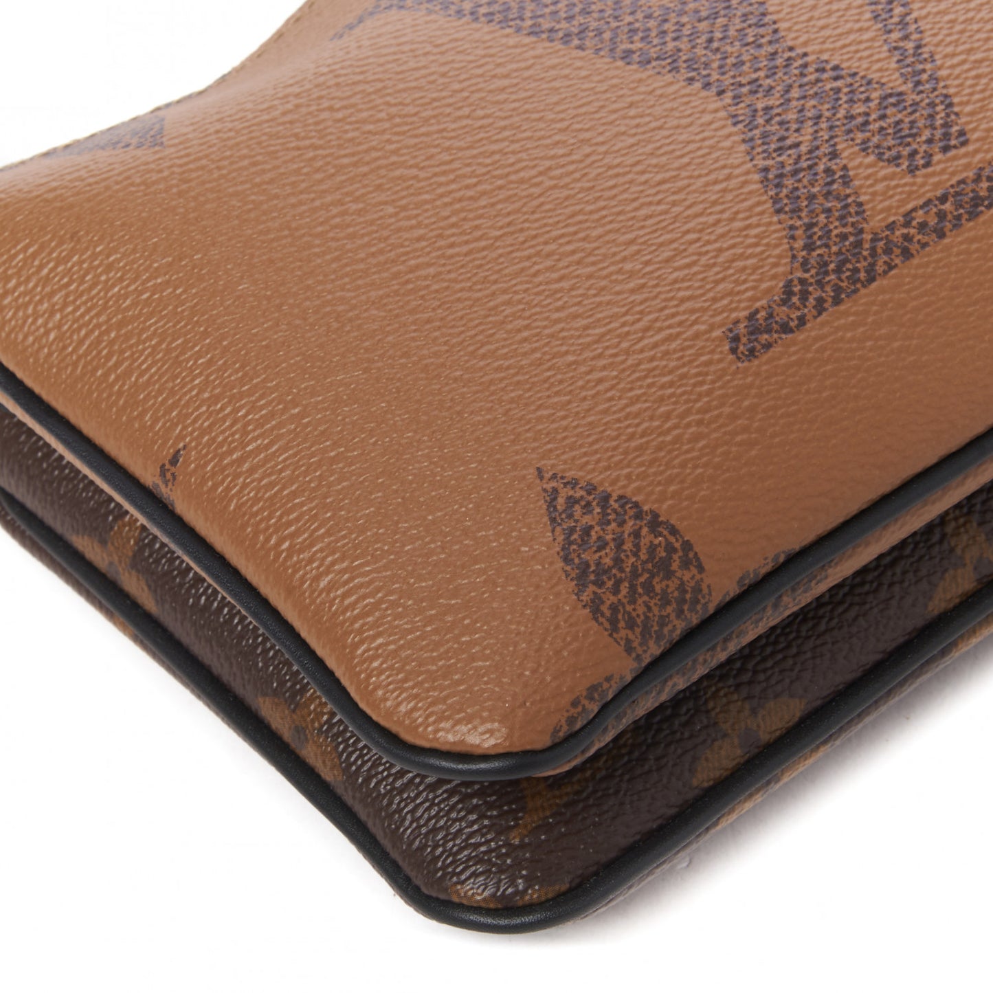 Reverse Monogram Giant Double Zip Pochette