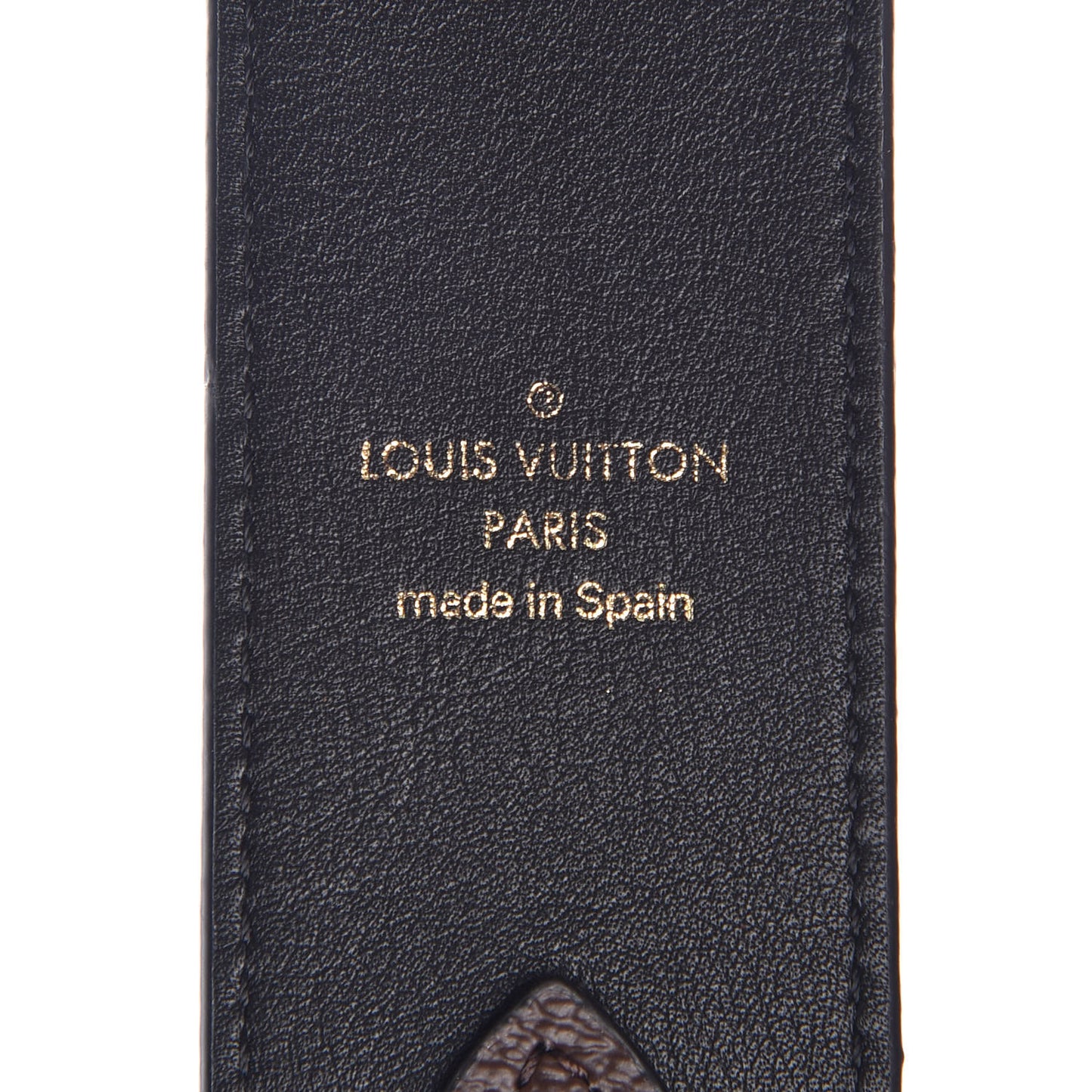 Monogram Bandouliere Shoulder Strap Black