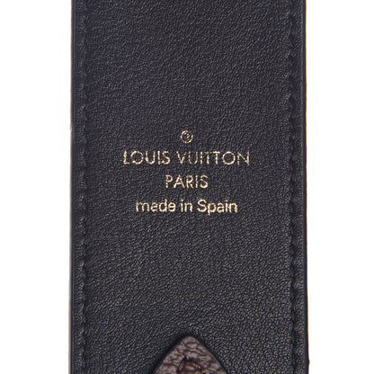 Louis Vuitton Monogram Bandouliere Shoulder Strap Black 3 of 4