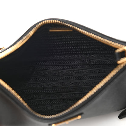 Prada Saffiano Lux Re-Edition 2005 Shoulder Bag Black 5 of 12
