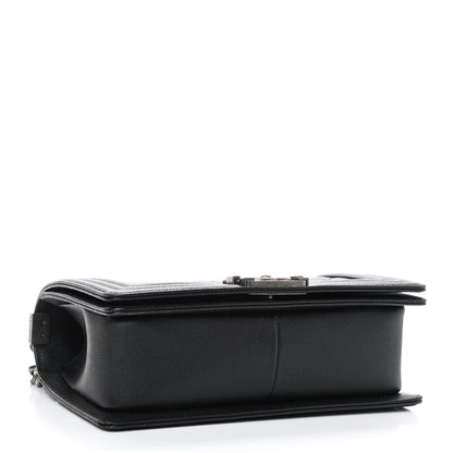 Chanel Caviar Quilted Medium Boy Flap Black 4 of 9