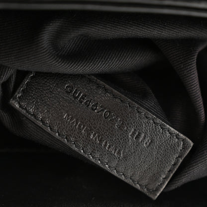 Saint Laurent Calfskin Y Quilted Monogram Toy Loulou Crossbody Bag Black 8 of 13