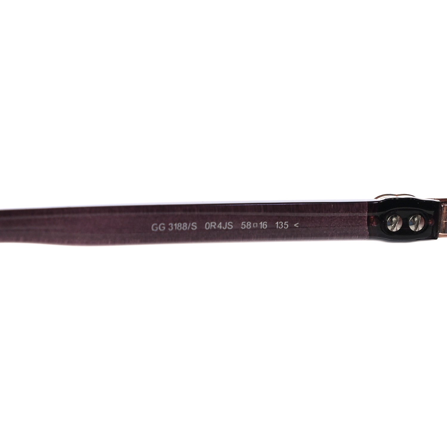 Gucci Acetate GG Web Sunglasses GG3188/S Purple 5 of 8
