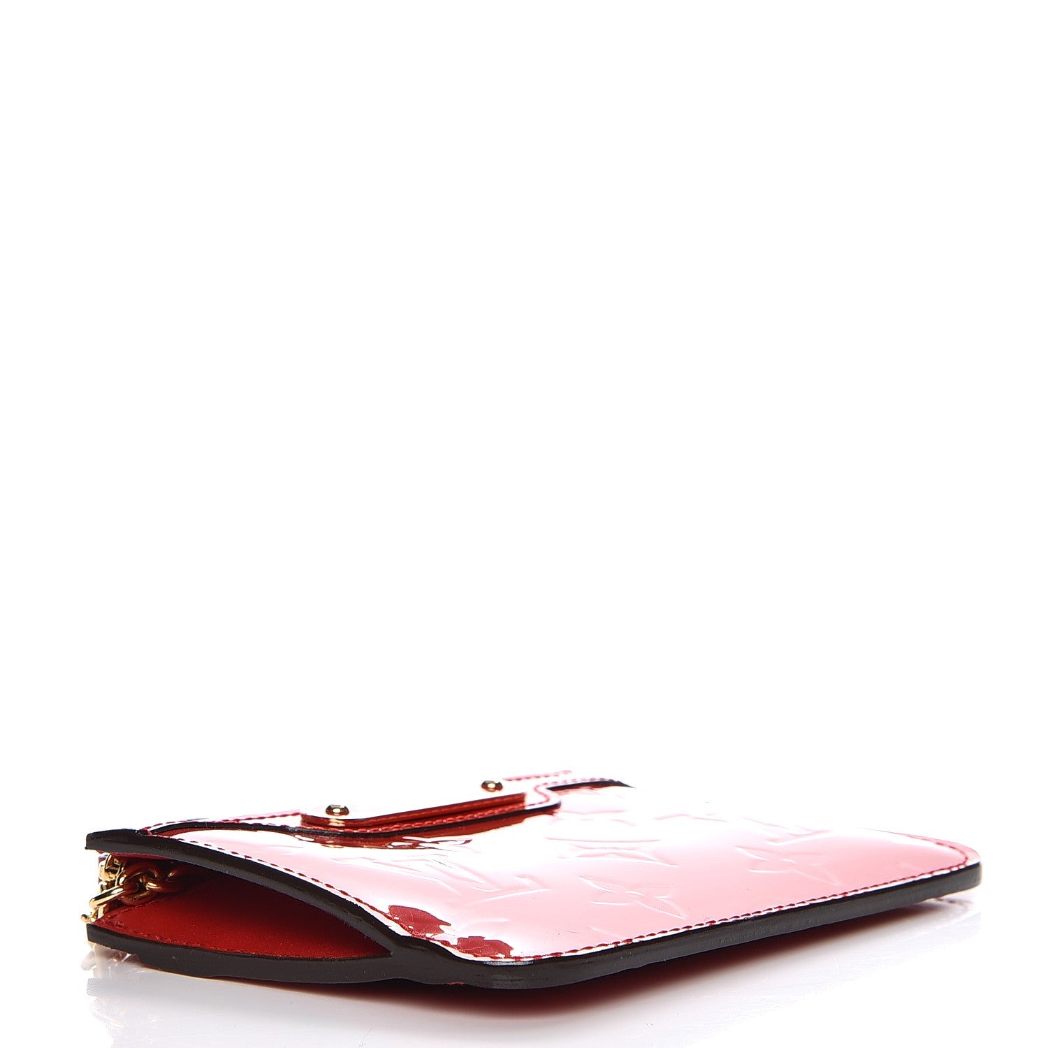 Louis Vuitton Vernis Key Pouch Cherry 4 of 7