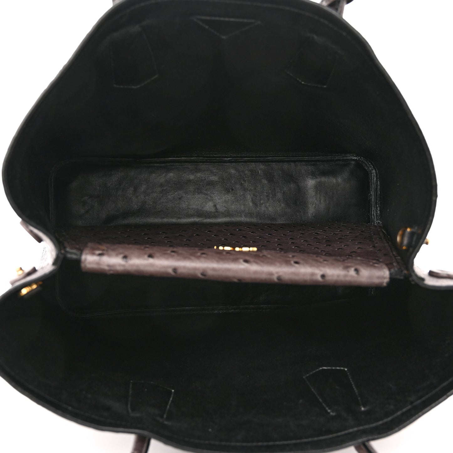 Ostrich Double Bag Grey