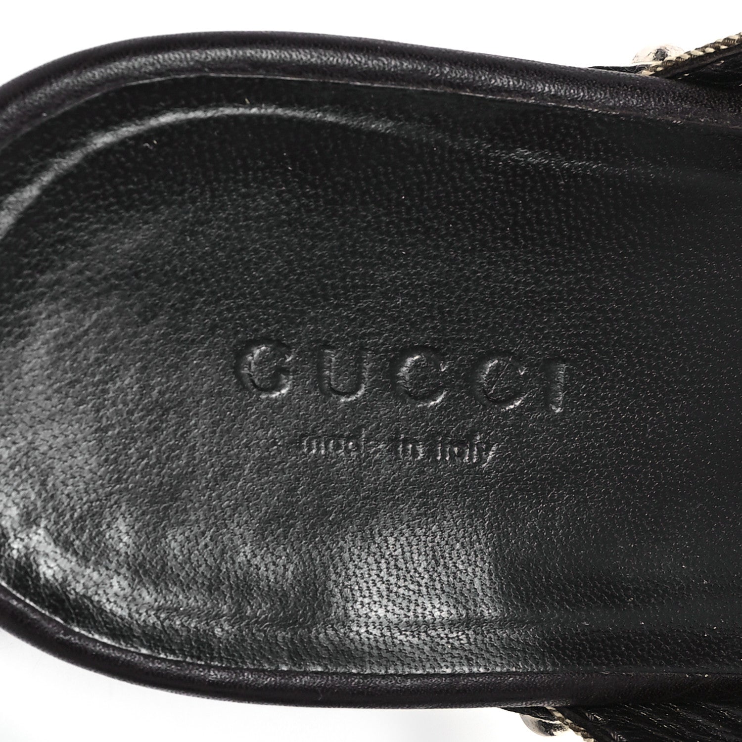 Gucci Monogram Cellarius Soft Calfskin Icon Bit Platform Clog High Heel Slide Sandals 40 Beige Ebony Cocoa 8 of 10