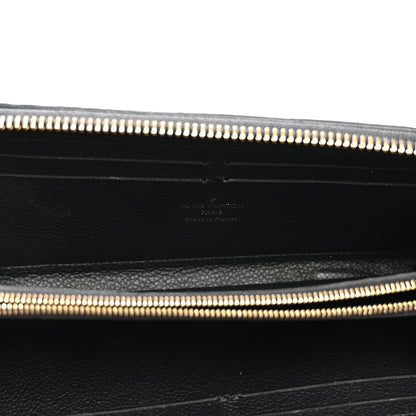 Louis Vuitton Empreinte Clemence Wallet Black 5 of 8