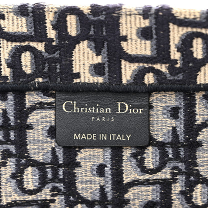 Christian Dior Oblique Large Book Tote Blue Multicolor 6 of 11